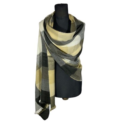 Bufandon XXL Plus FA. 23-Cuadri-Beige