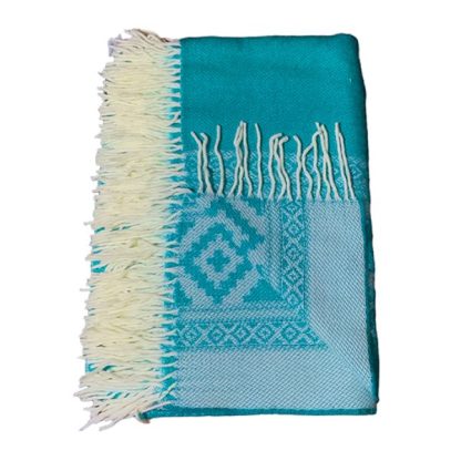 Ruana atravesada FA. 23-Pamp-Aqua - Image 2