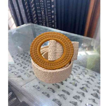 Cinturón CA. E127-13. Beige.