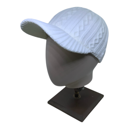 Gorra De Lanilla CH. EC24-001 Blanco