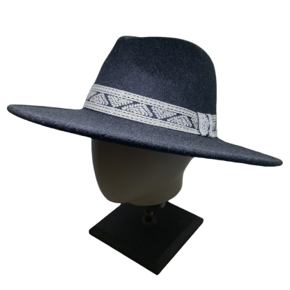 Sombrero Con Guarda Pampa CH. EC24-006 Negro