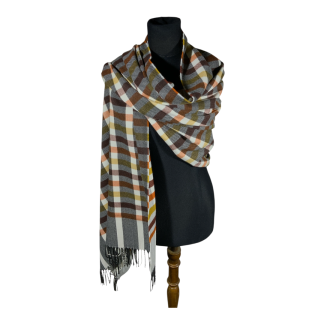 Bufandon XXL FA. 25-Lineas-Gris
