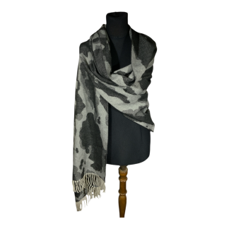 Bufandon XXL FA. 25-Manchas-Gris