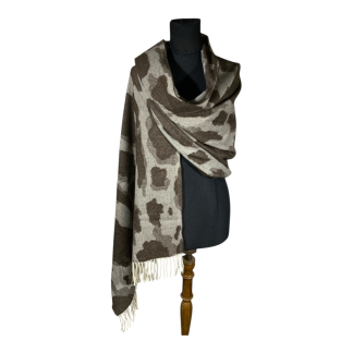 Bufandon XXL FA. 25-Manchas-Marron