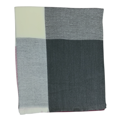 Bufandon XXL Plus FA. 25-Cuadros-Bordo - Image 2