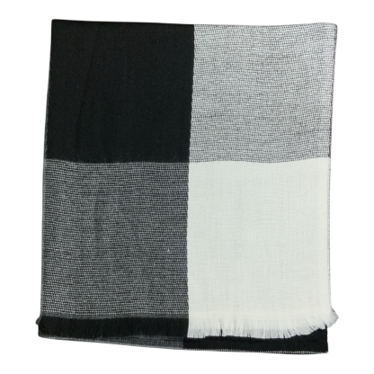 Bufandon XXL Plus FA. 25-Cuadros-Gris - Image 2