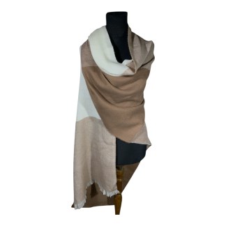 Bufandon XXL Plus FA. 25-Cuadros grandes-Marron
