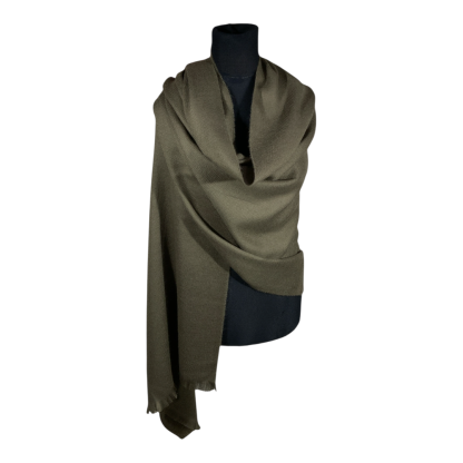 Bufandon XXL Plus FA. 25-Liso-Sepia Oscuro