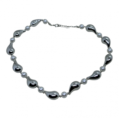 Collar FF. S12-NE12237 Plata