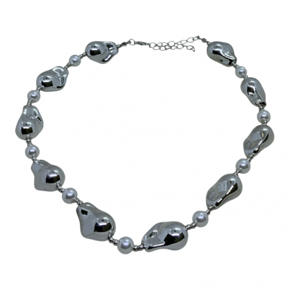 Collar FF. S12-NE12256 Plata