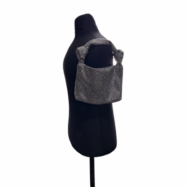 Cartera con Strass- Negra - Image 3