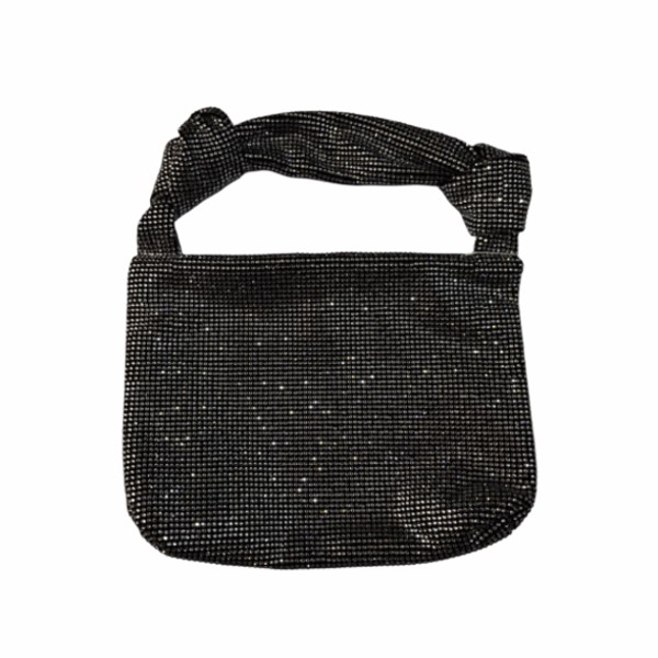 Cartera con Strass- Negra