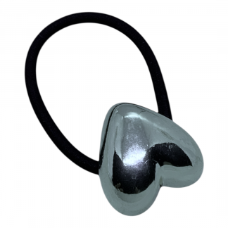 Colita para el pelo FF. HP150260-Plateado