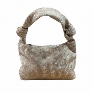 Cartera con Strass - Dorada
