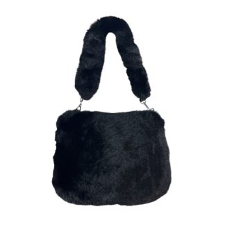 Cartera Peluda K3801-12 Negro
