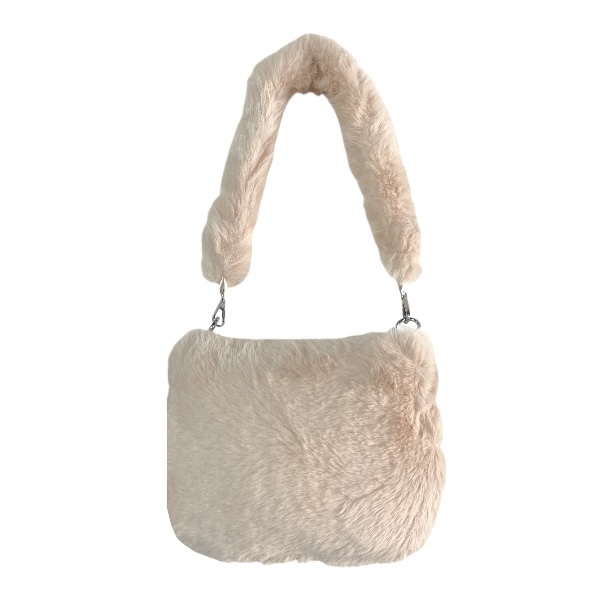 Cartera Peluda K3801-14 Beige