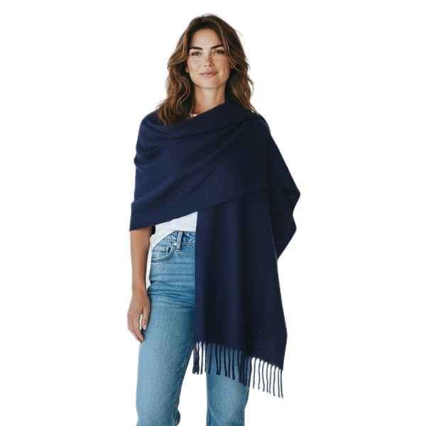 Bufandon Nube R490ALFA-48D - Azul Marino - Image 3