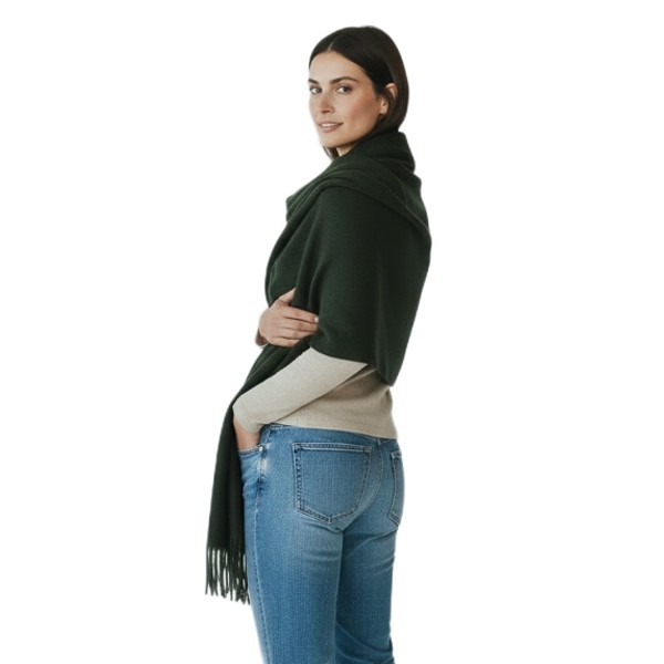 Bufandon Nube R490ALFA-49F - Verde Musgo - Image 2