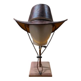 Sombrero CowBoy Simil Cuero Ca. Y2100-16 Café