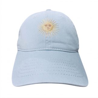 Gorra con Sol de Mayo DTF - Celeste Viejo
