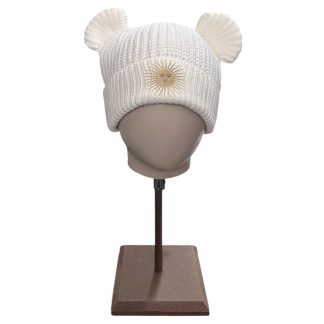 Gorro Tejido con Orejas y Sol de Mayo DTF