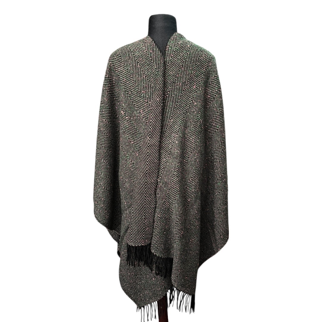 Ruana Espigada Fa. 26 Verde Rosa