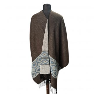 Ruana Guarda Pampa Fa. 26 Chocolate