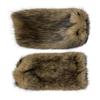 Polaina de Piel Fa. 26 - Beige y Negro