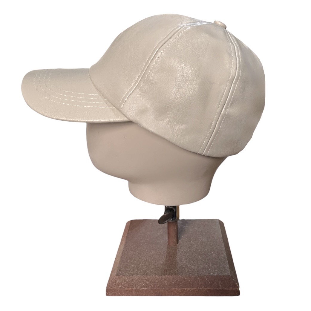 Gorra Simil Cuero Da. 26012 - Hueso