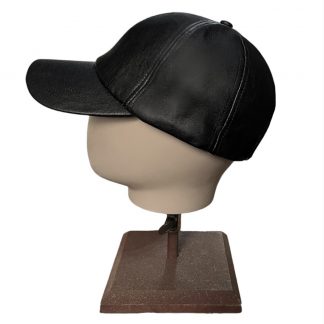 Gorra Simil Cuero Da. 26012 - Negra