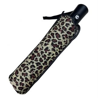 Paraguas de Cartera Da. 241249 Animal - Beige/Bordo