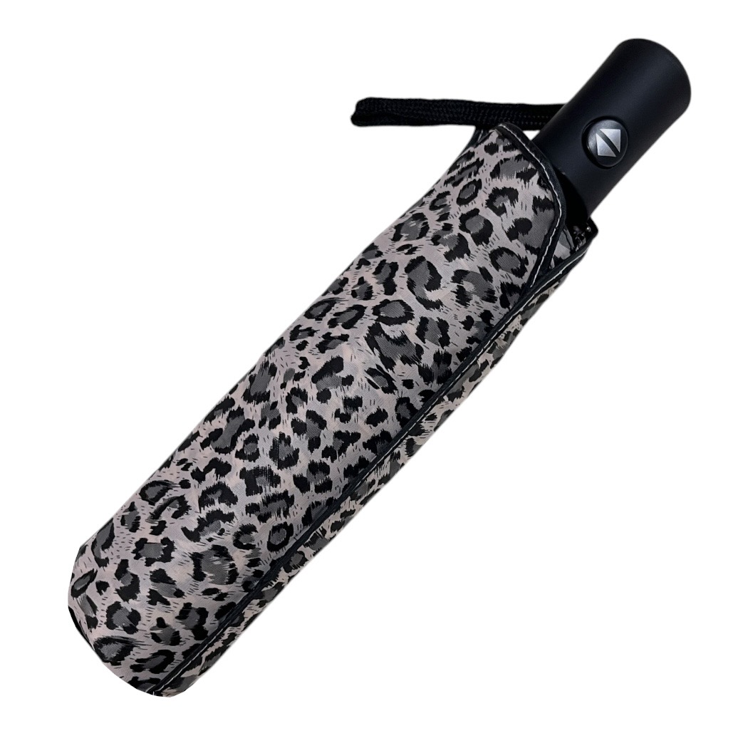 Paraguas de Cartera Da. 241249 Animal - Rosa/Gris