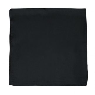 Pañuelo Simil Seda Da. Liso - Negro