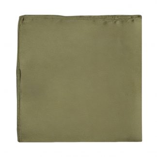 Pañuelo Simil Seda Da. Liso - Oliva