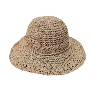 Sombrero Simil Rafia Y2156-15 - Camel