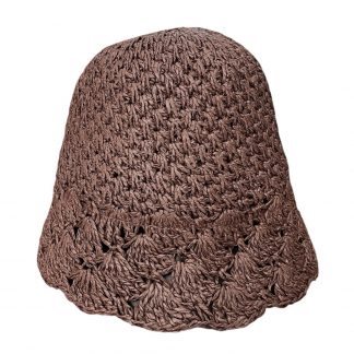 Piluso Tejido Simil Rafia Ca. Y2378-16 Chocolate