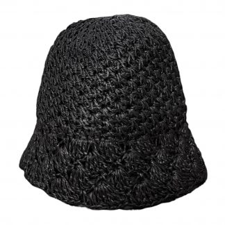 Piluso Tejido Simil Rafia Ca. Y2378-12 Negro