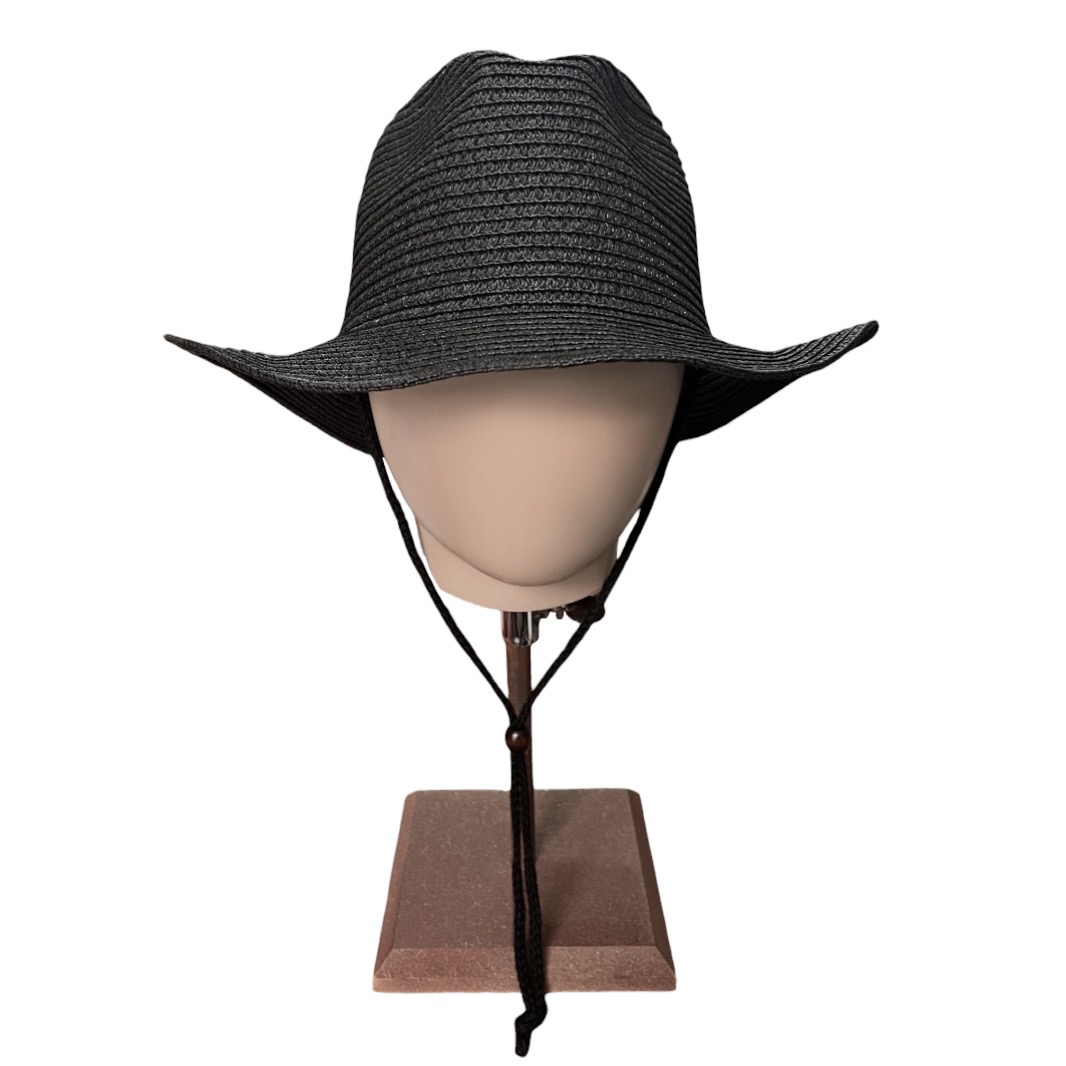 Sombrero Simil Rafia Ca. Y-1860-12 Negro - Imagen 2