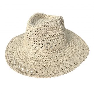 Sombrero Simil Rafia Ca. Y1872-13 Crudo